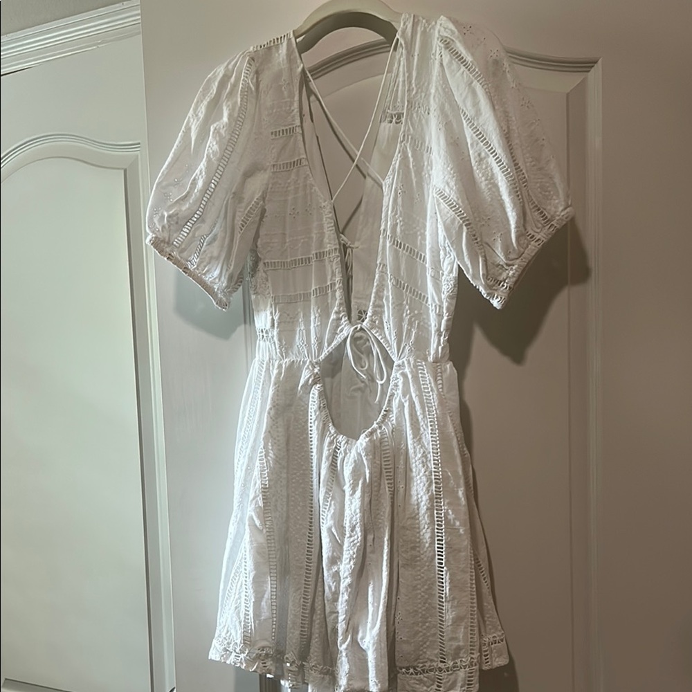 Urban Outfitters White Lace Dress - Picture 2 of 2